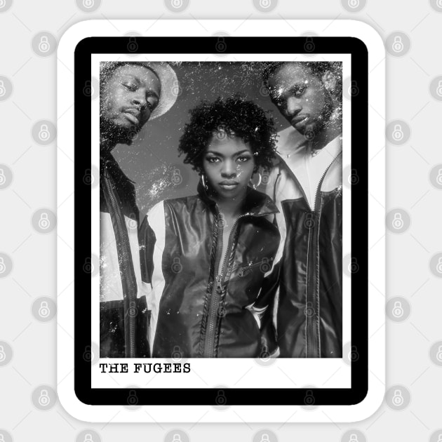 Vintage Classic The Fugees Sticker by Nandin Putri